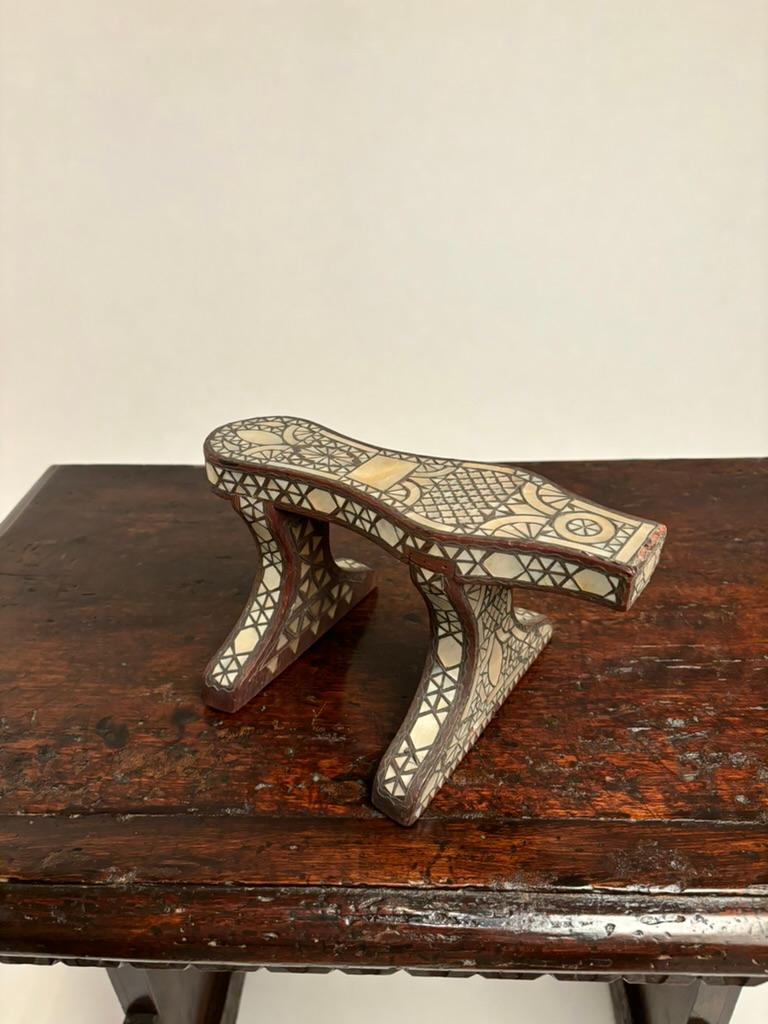 19th Century Turkish Bath Clog With Mother of Pearl Inlay For Sale 9