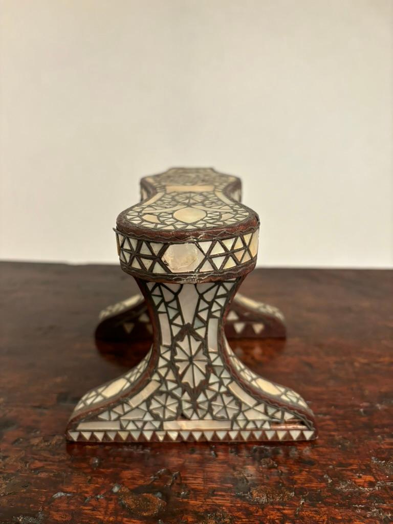 19th Century Turkish Bath Clog With Mother of Pearl Inlay For Sale 13