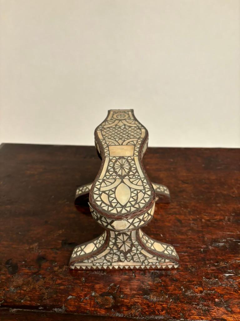 19th Century Turkish Bath Clog With Mother of Pearl Inlay For Sale 14