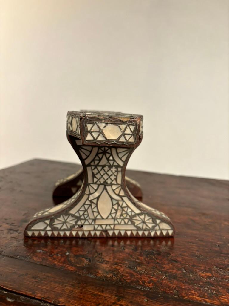 Other 19th Century Turkish Bath Clog With Mother of Pearl Inlay For Sale
