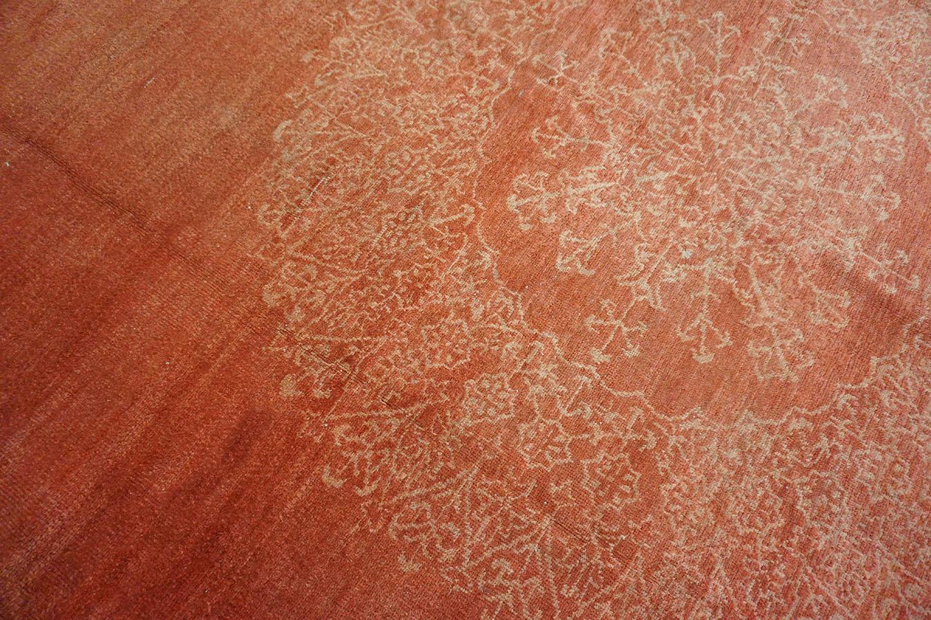 Tapis turc Oushak du 19e siècle 11' 2