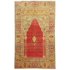 19th Century Turkish Sivas Prayer Rug