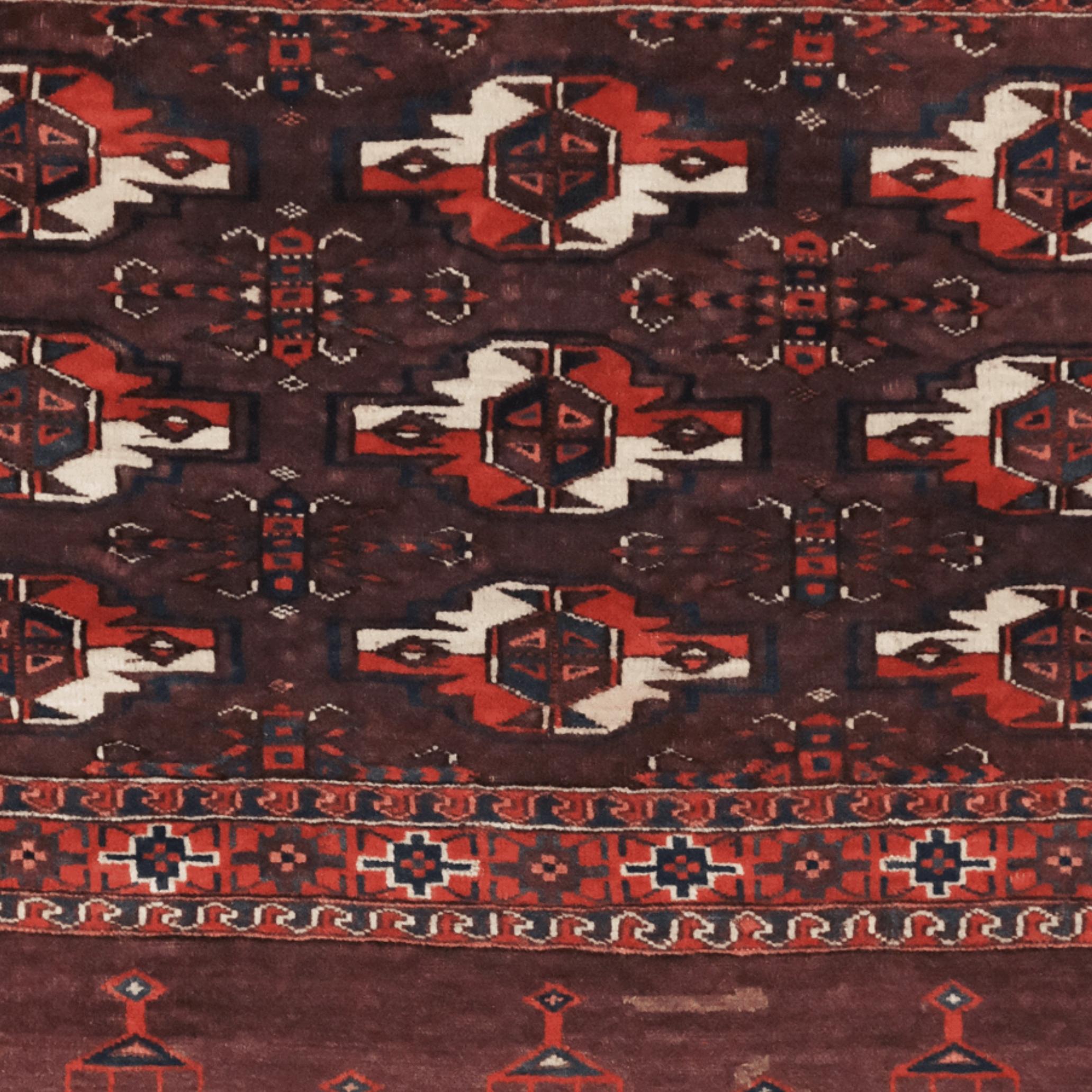 Turkmenischer Karadaschli-Tschowal aus dem 19. (Zentralasiatisch) im Angebot