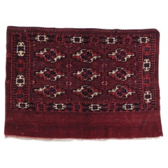 Antique 19th Century Turkmen Karadashli Chuval