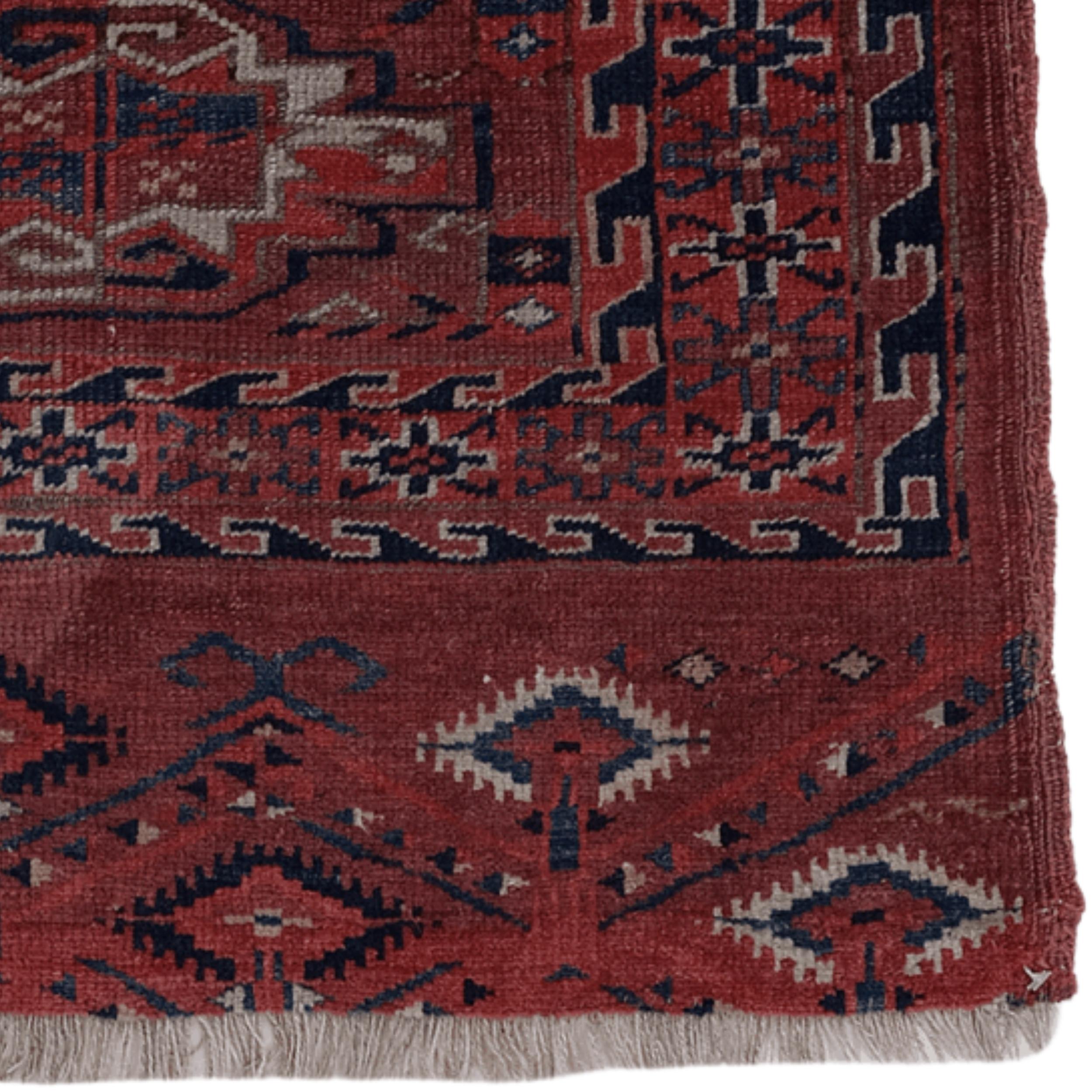 Yomud Chuval turkmène du 19e siècle Bon état - En vente à Sultanahmet, 34