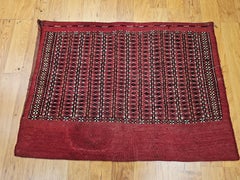 19th Century Turkmen Yomut Tribal Chuval Bag