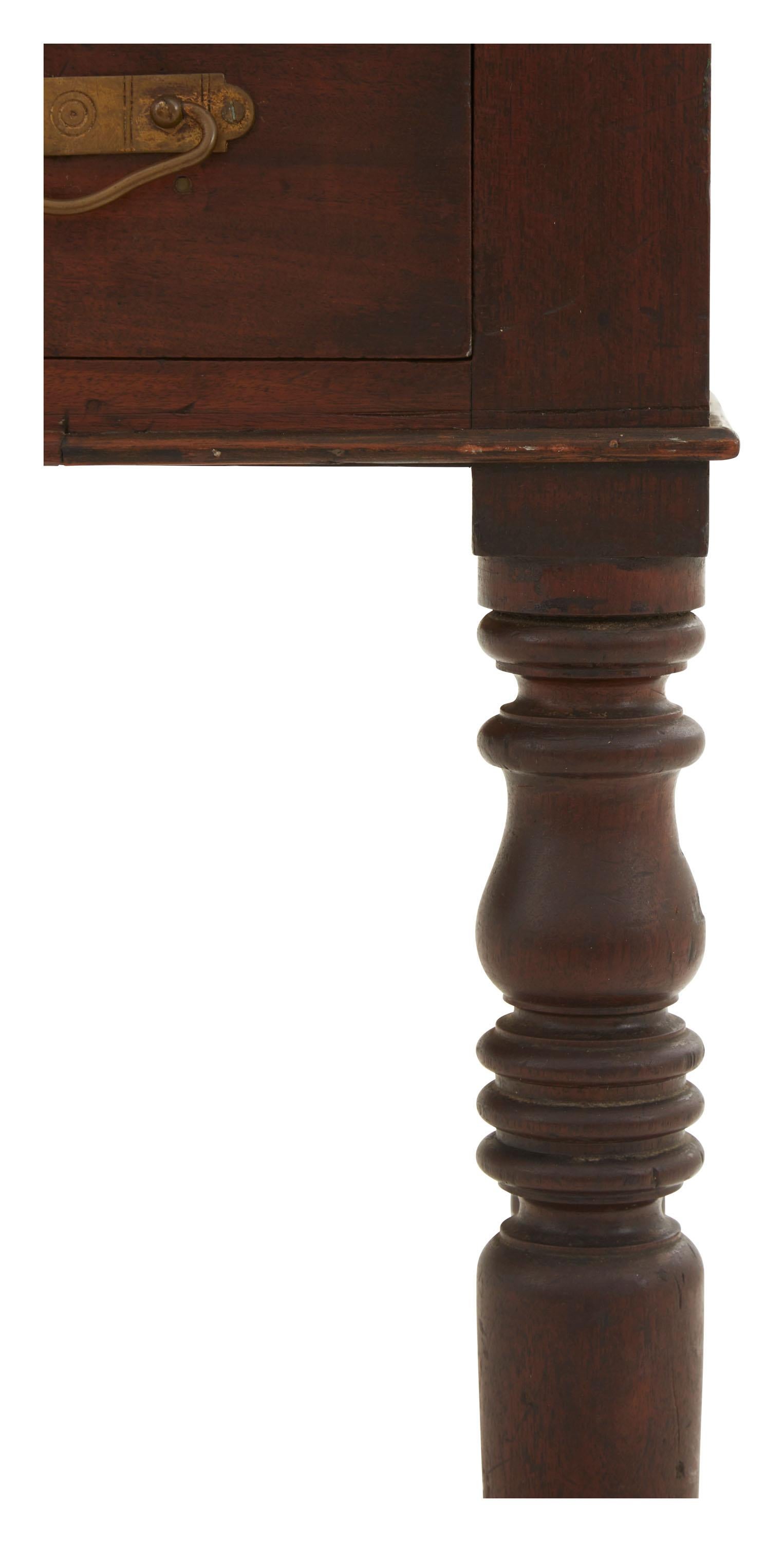Mid-19th Century 19th Century Turned Leg Standing Office Desk