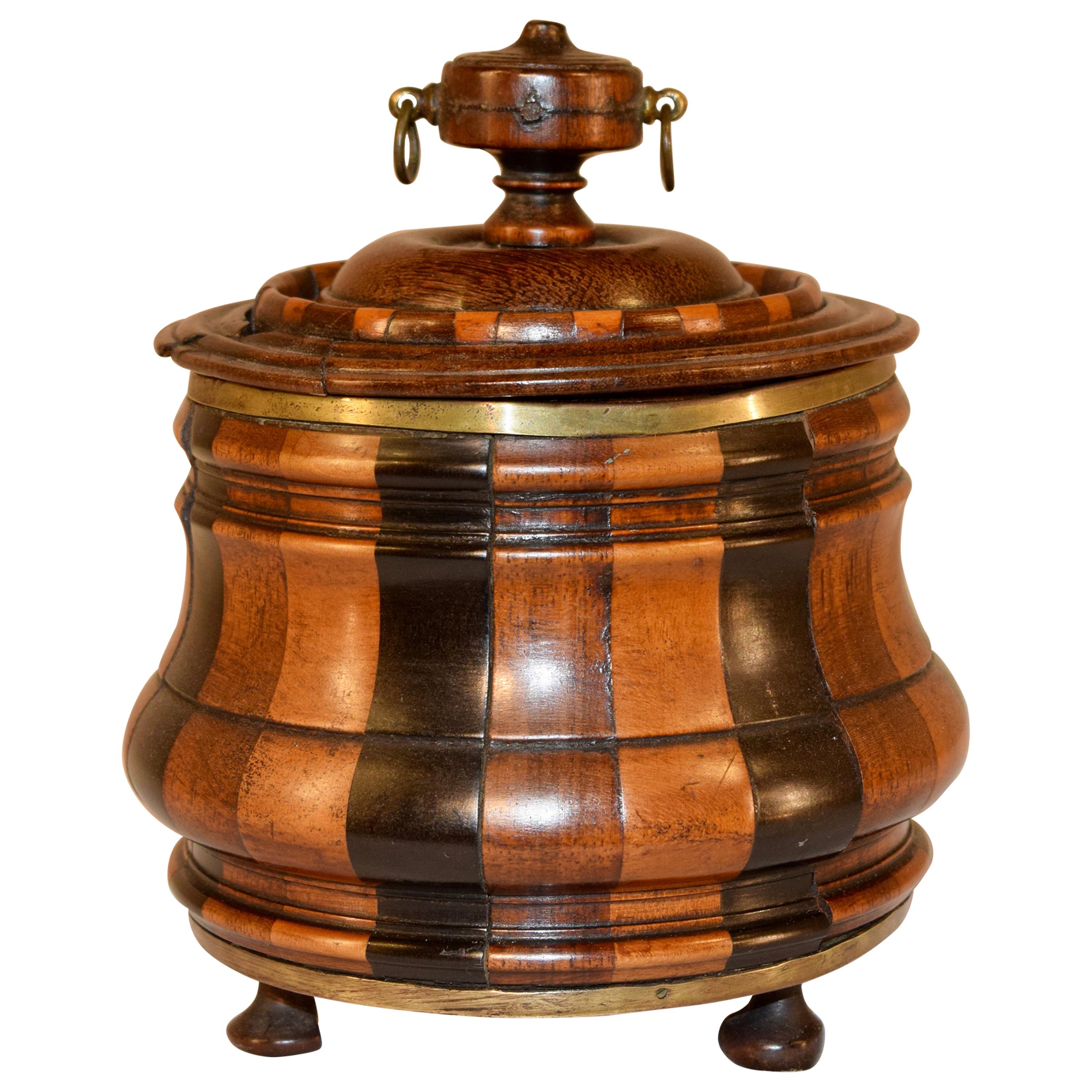 19th Century Turned Treen Jar