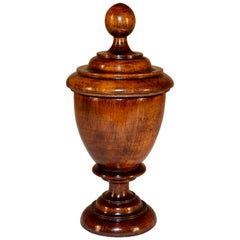19th Century Turned Treen Pot