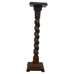 19th Century Twisting Pedestal Table