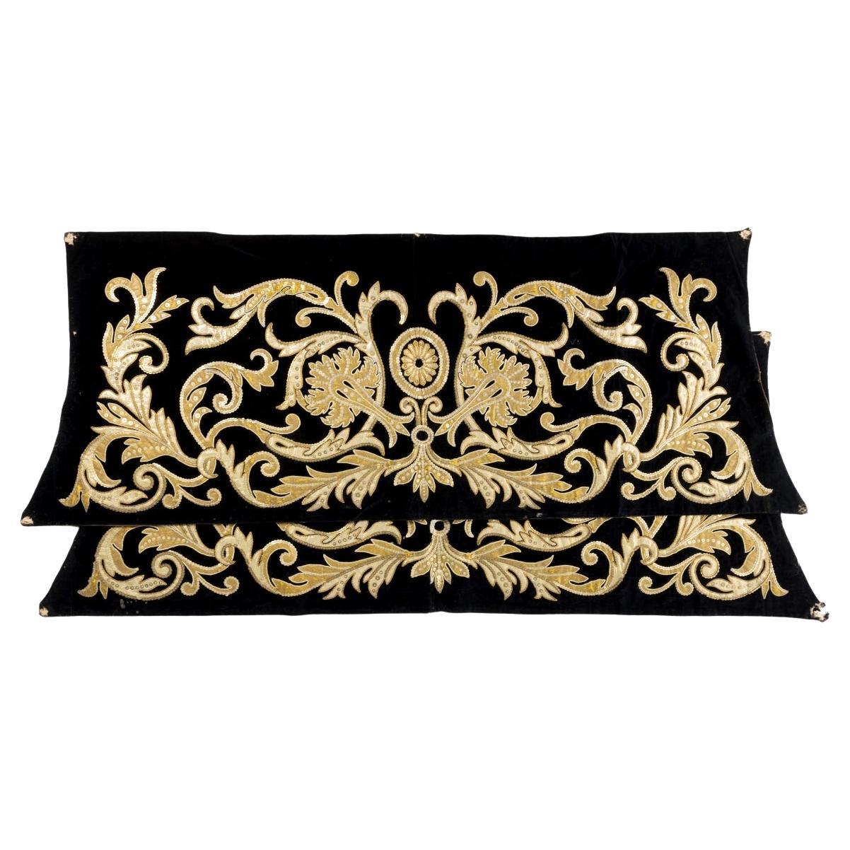 19Th Century - Two Altar Cloths For Sale
