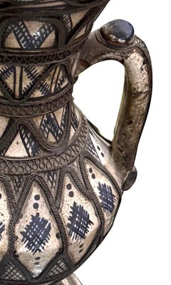 Vaso a due manici del Marocco del XIX secolo