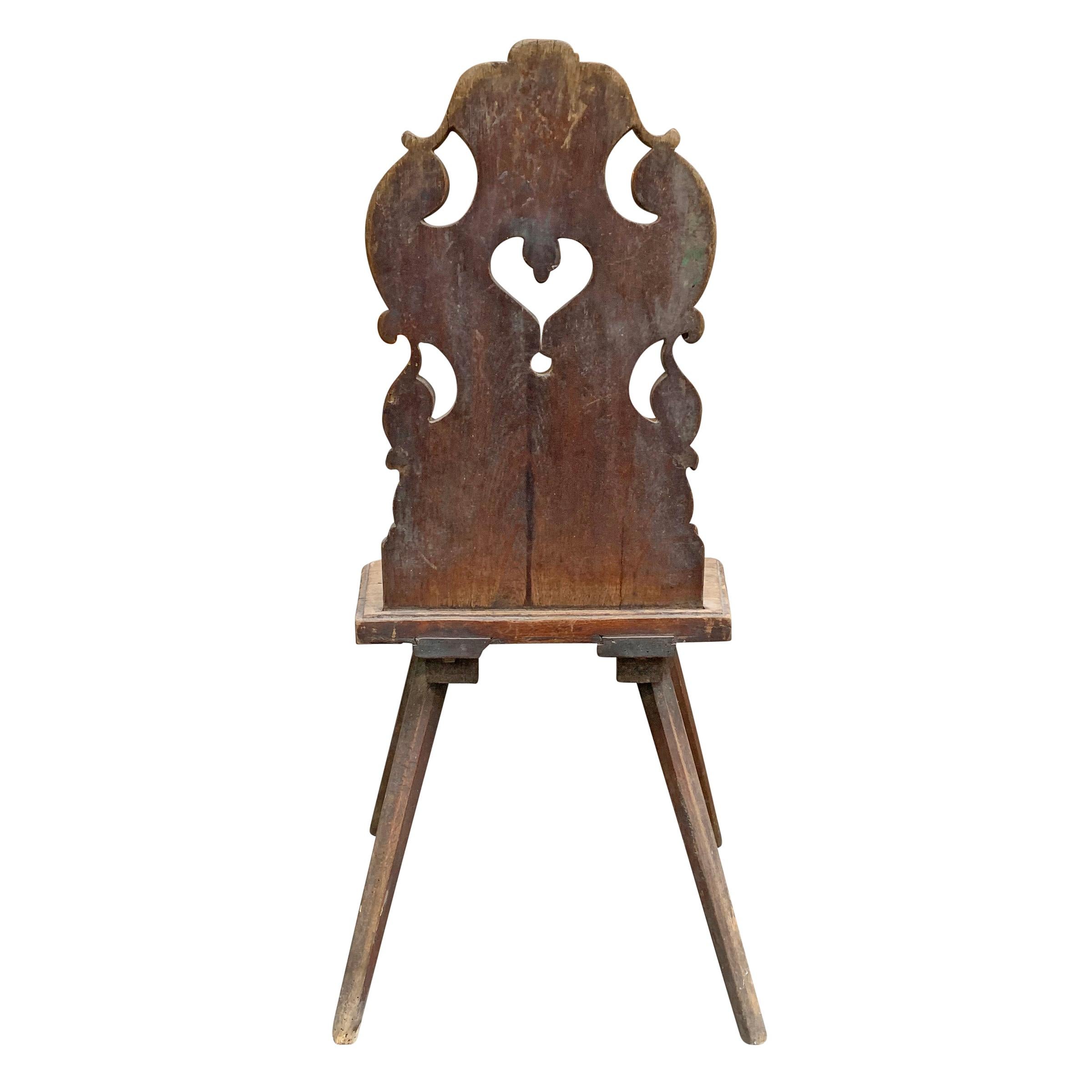 19th Century Tyrolean Side Chair 5