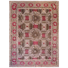 Doris Leslie Blau Collection 19th Century Ukrainian Handwoven Wool Carpet