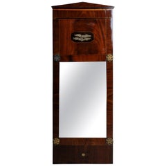 19th Century Unique Empire Wall Mirror, circa 1820