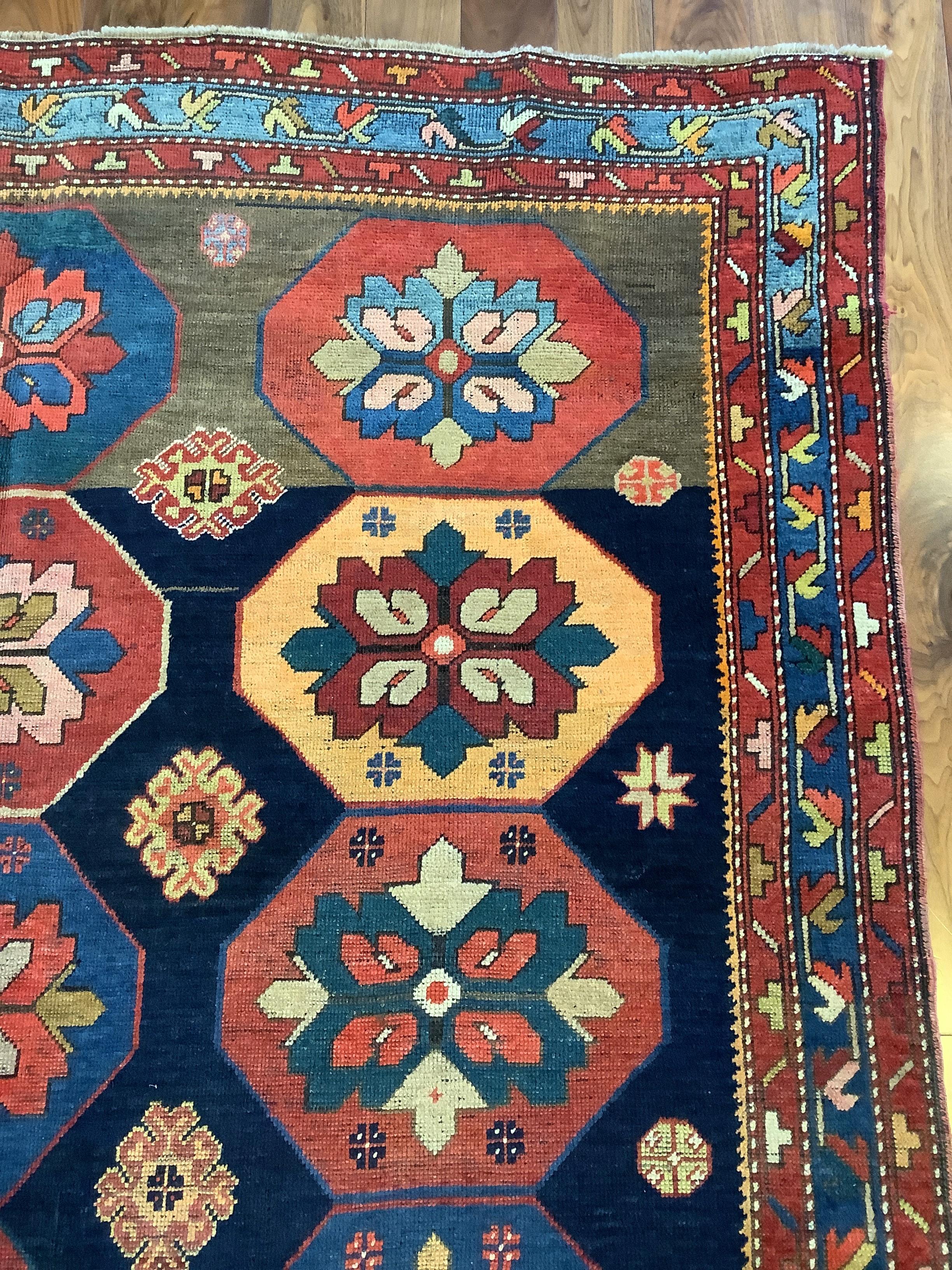 Early 20th Century 19th Century Unique Karabagh Rug For Sale