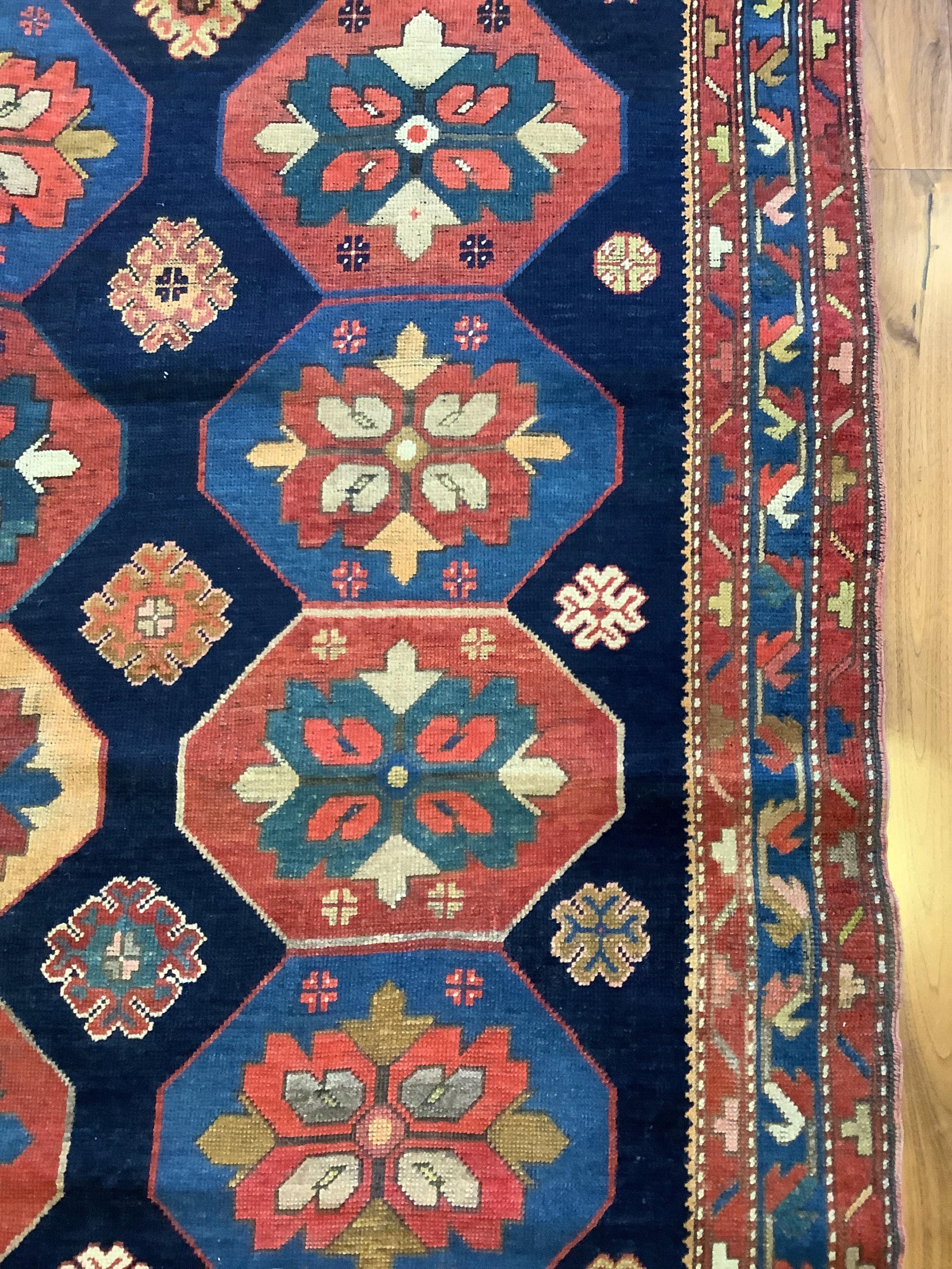 Wool 19th Century Unique Karabagh Rug For Sale