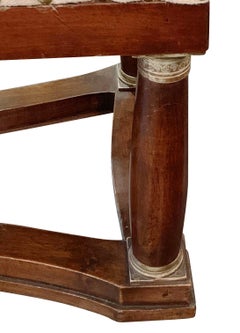 19th Century Upholstered Bench, France