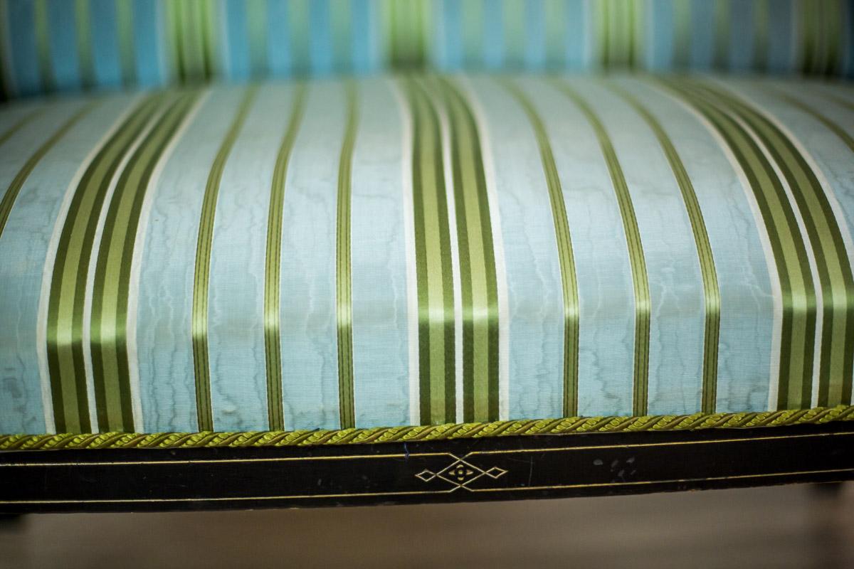 19th Century Upholstered Napoleon III Sofa 8