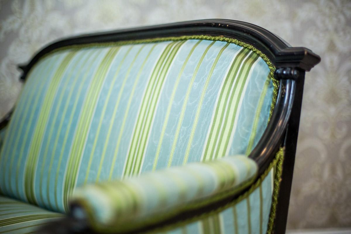 19th Century Upholstered Napoleon III Sofa 2