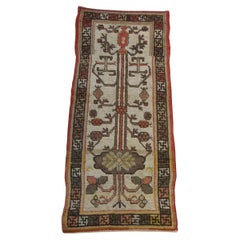 Uzbek Khotan Samarkand-Teppich aus dem 19. Jahrhundert-2'3'' X 5'9''