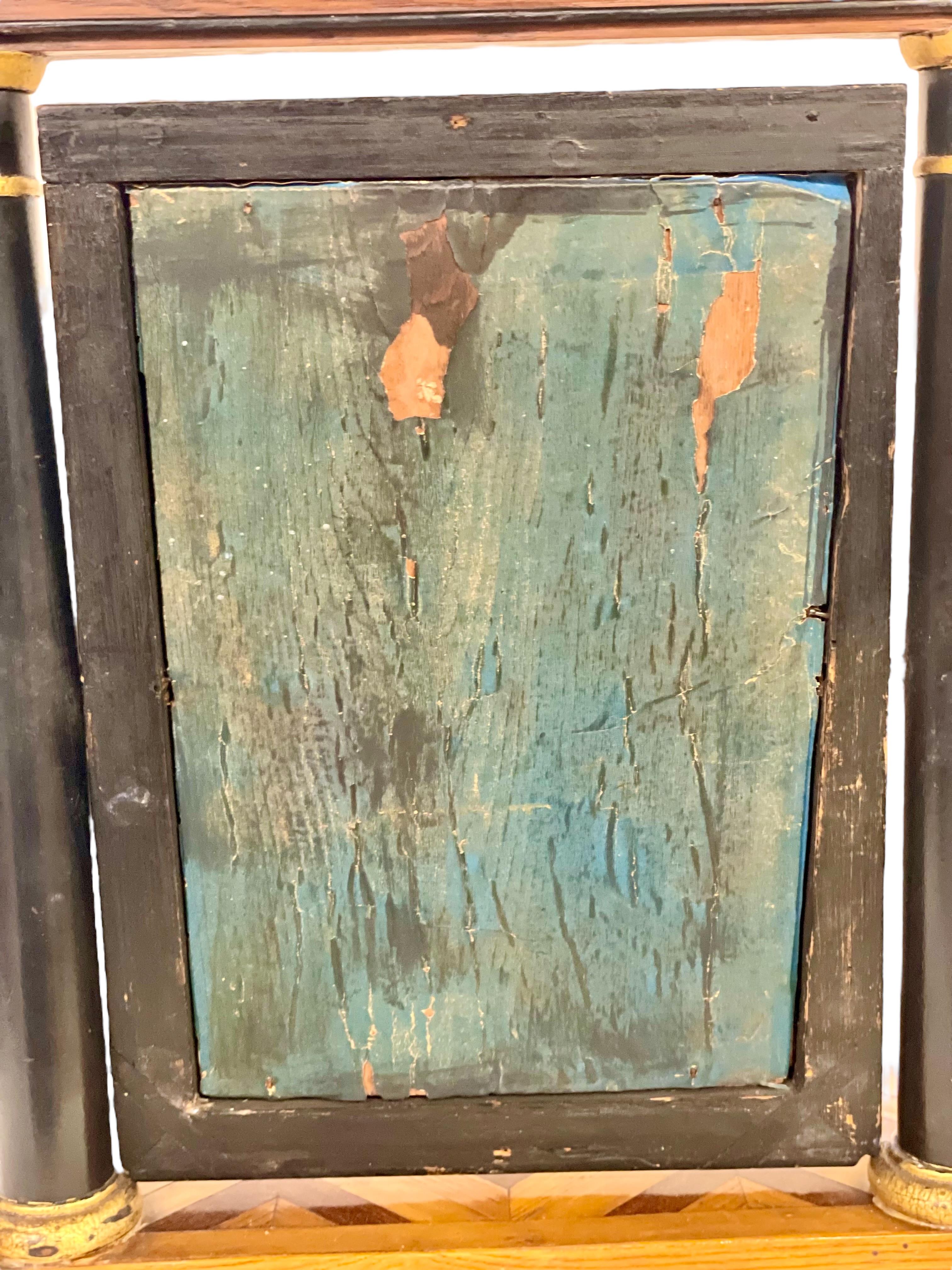 19th Century Table Psyché Mirror with a Drawer and Tilting Glass For Sale 10