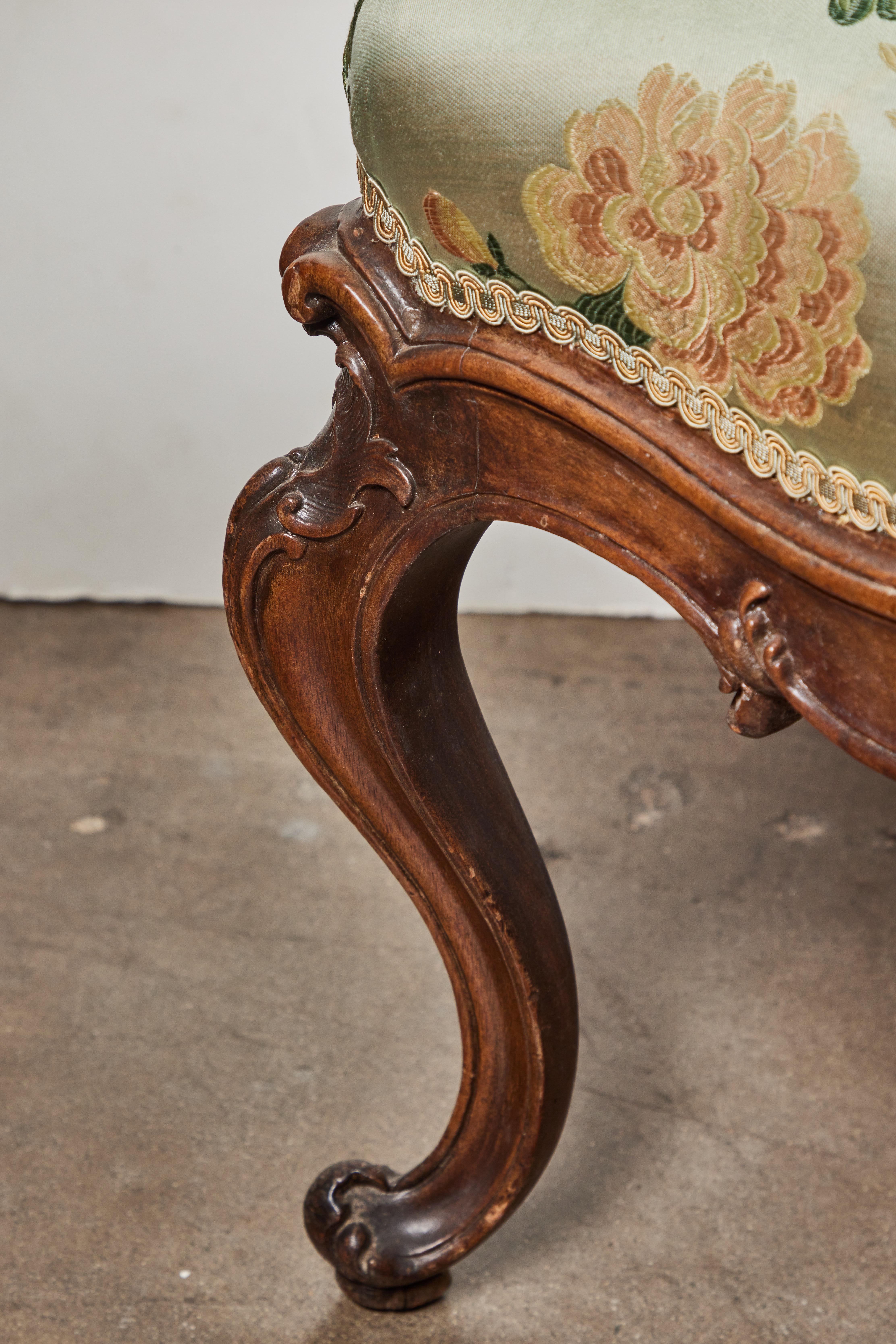 Hand-Carved 19th Century Venetian Armchair