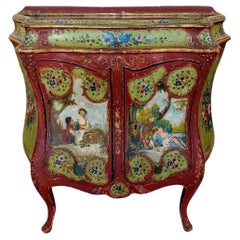 Used 19th Century Venetian Baroque Style Bahut Sideboard