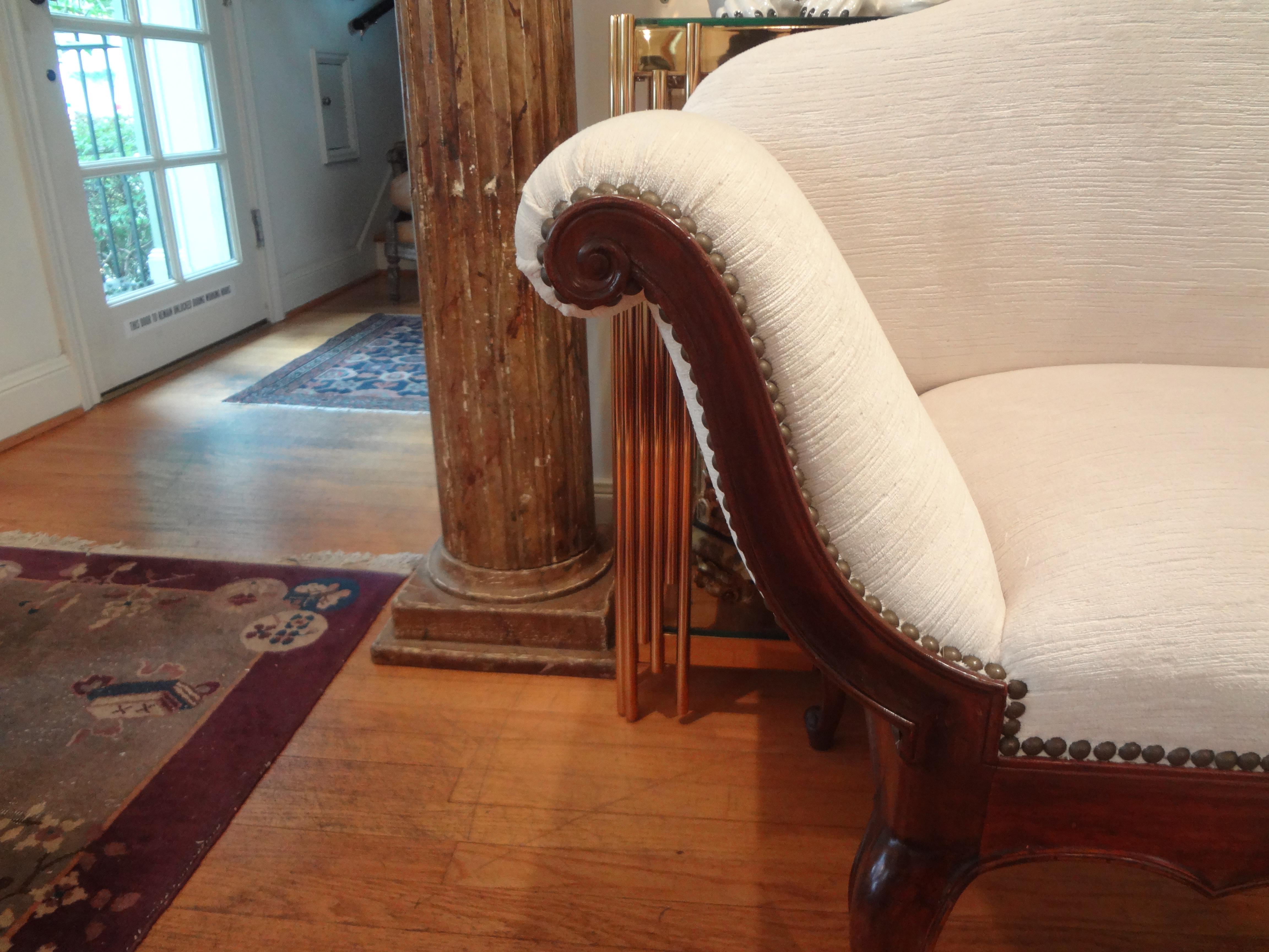 19th Century Venetian Loveseat In Good Condition For Sale In Houston, TX