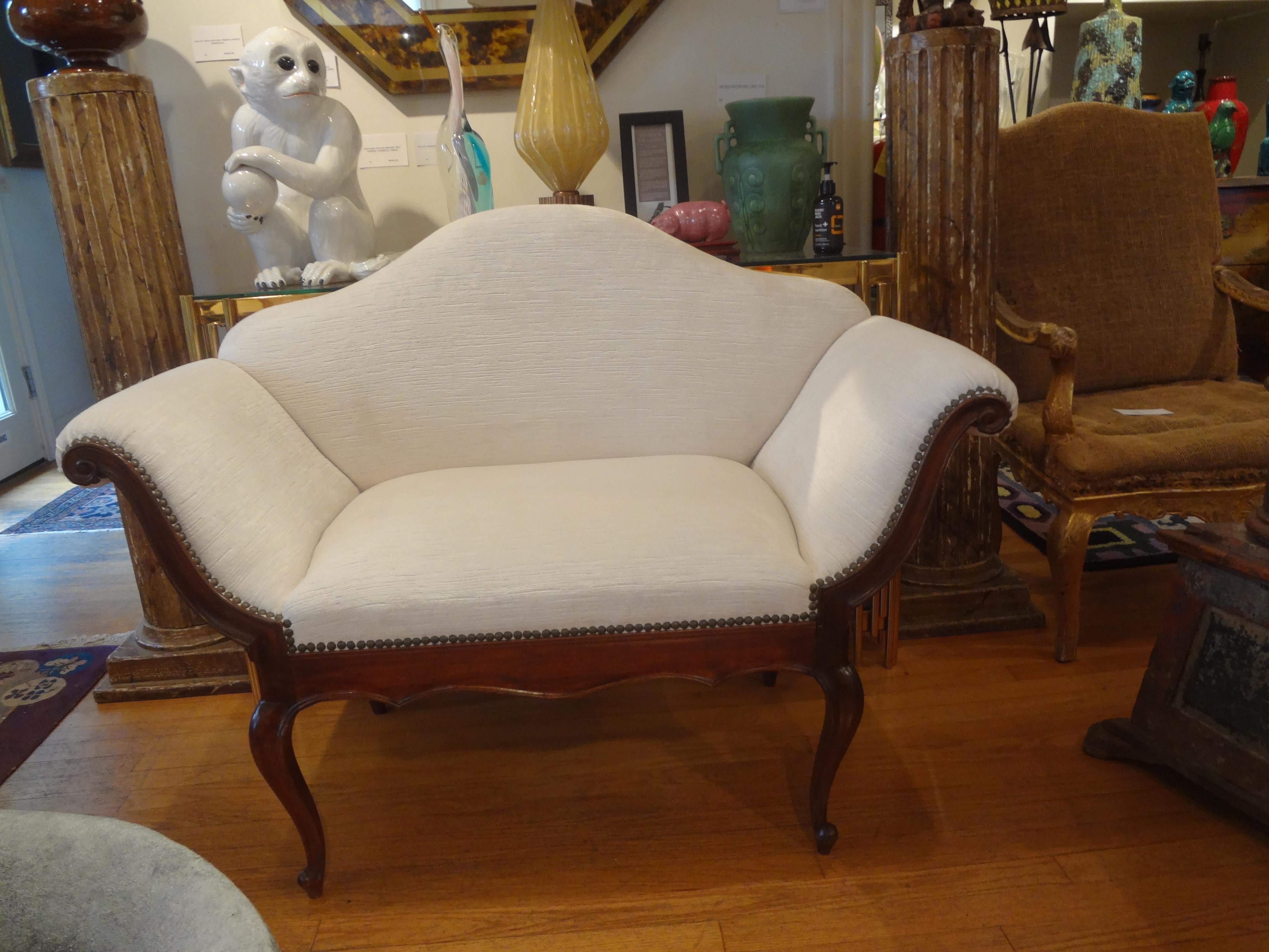 19th Century Venetian Loveseat For Sale 1