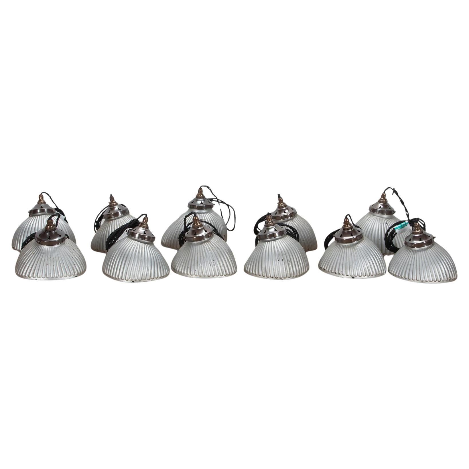 19th Century Venetian Mercury Lampshades For Sale