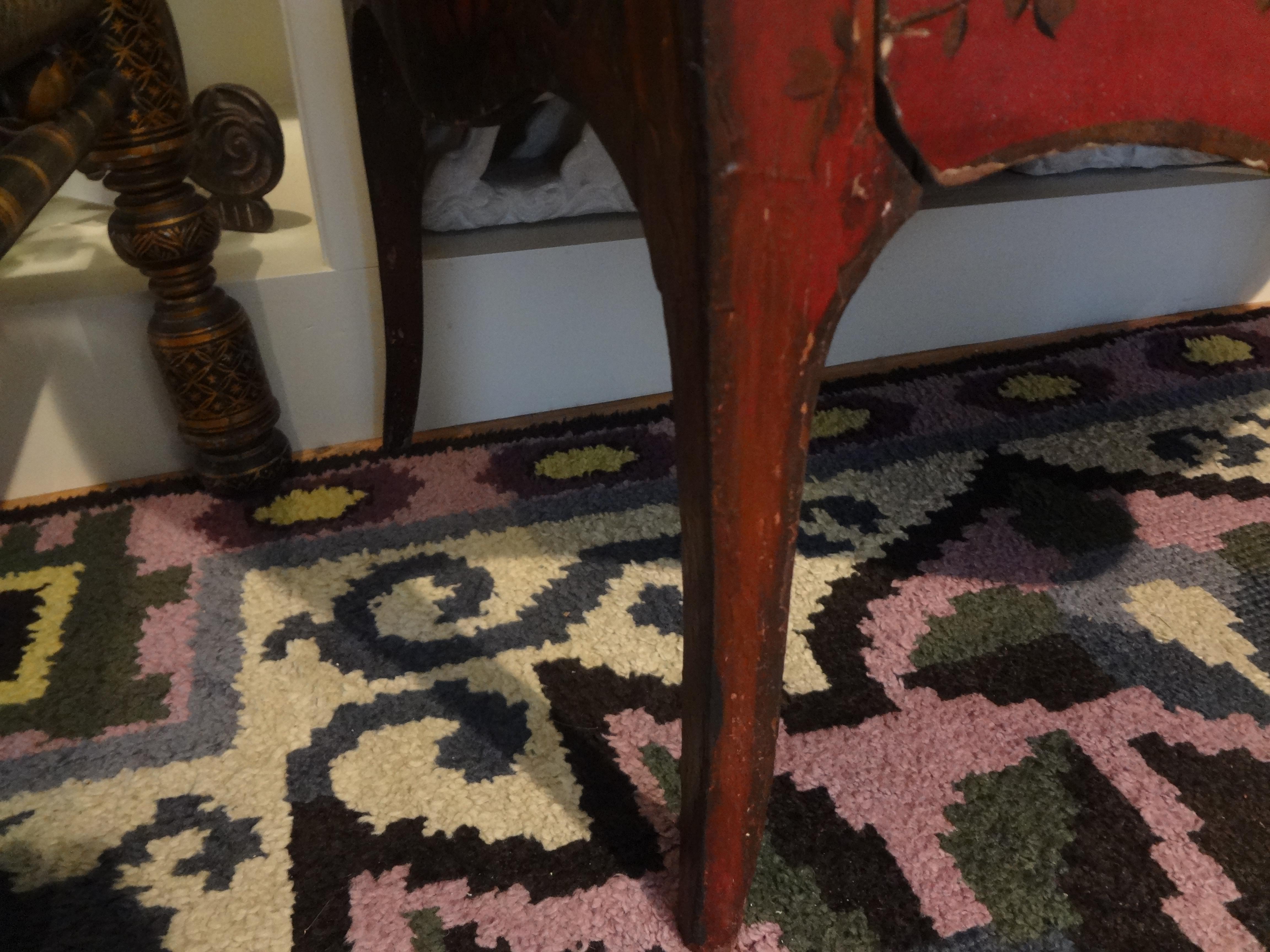 19th Century Venetian Painted Commode Or Chest 6