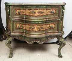 19th Century Venetian Painted  Commode