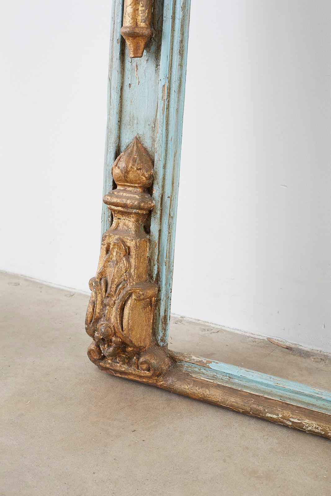19th Century Venetian Painted Mirror Frame or Picture Frame 6