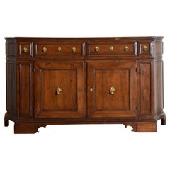 19th Century, Venetian Renaissance Style Walnut Credenza