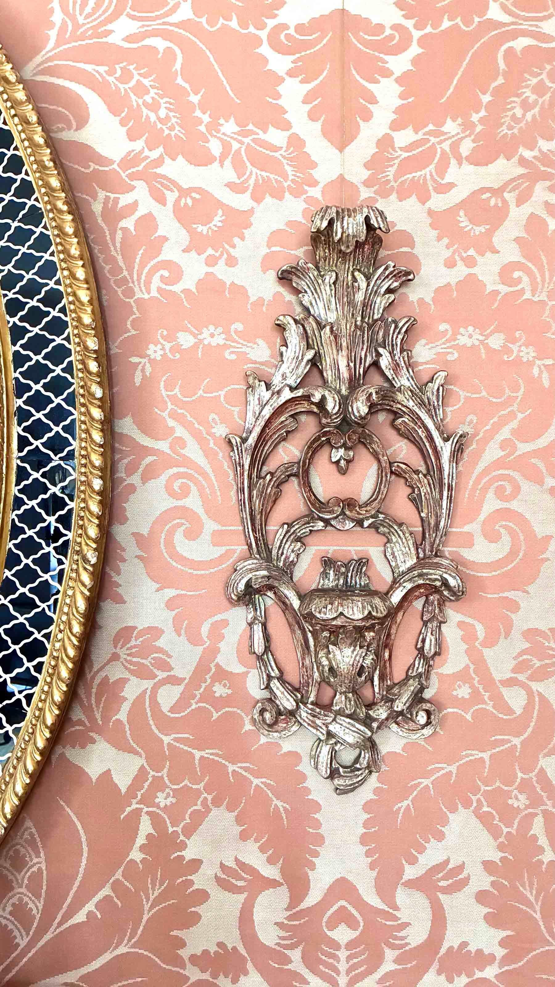 Appliques argentate veneziane del XIX secolo in vendita 7