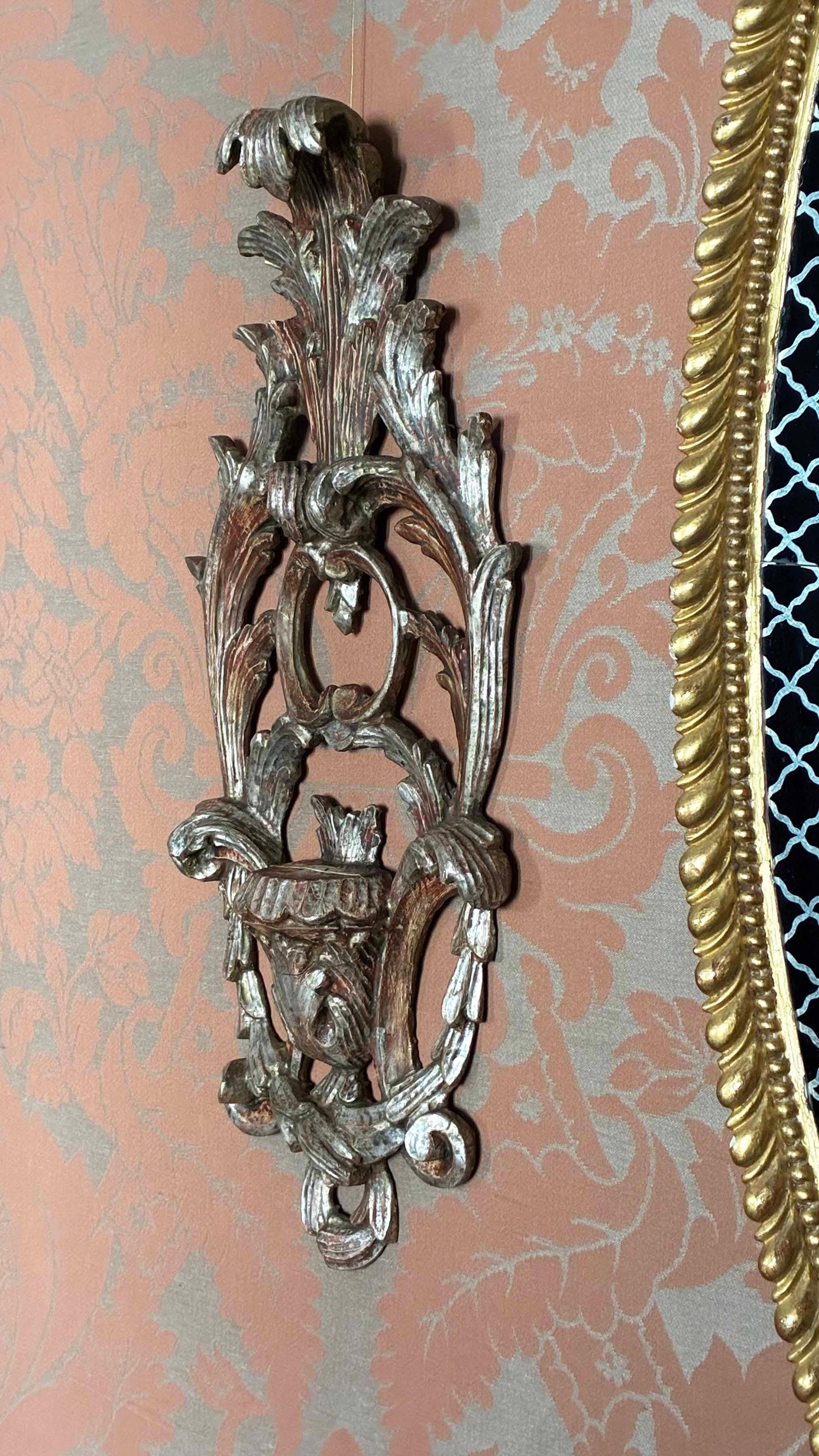 Appliques argentate veneziane del XIX secolo in vendita 1