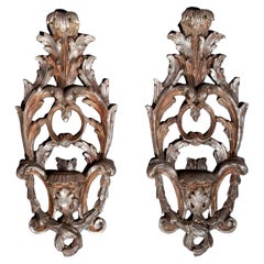 Appliques argentate veneziane del XIX secolo