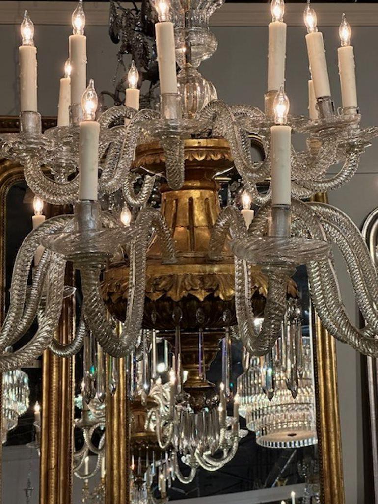 lampadario veneziano antico