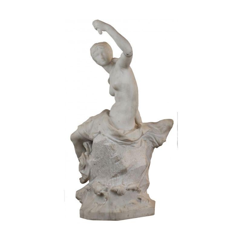 Louis-Ernest Barrias (Paris, 1841 - there, 1905) Venus

Marble, h. 59 cm, 5

Signed 