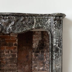 19th Century Verde Tinos Fireplace