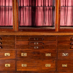 19th Century Very Large Mahogany Glazed Display Cabinet