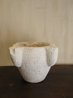 19th Century very large marble mortar