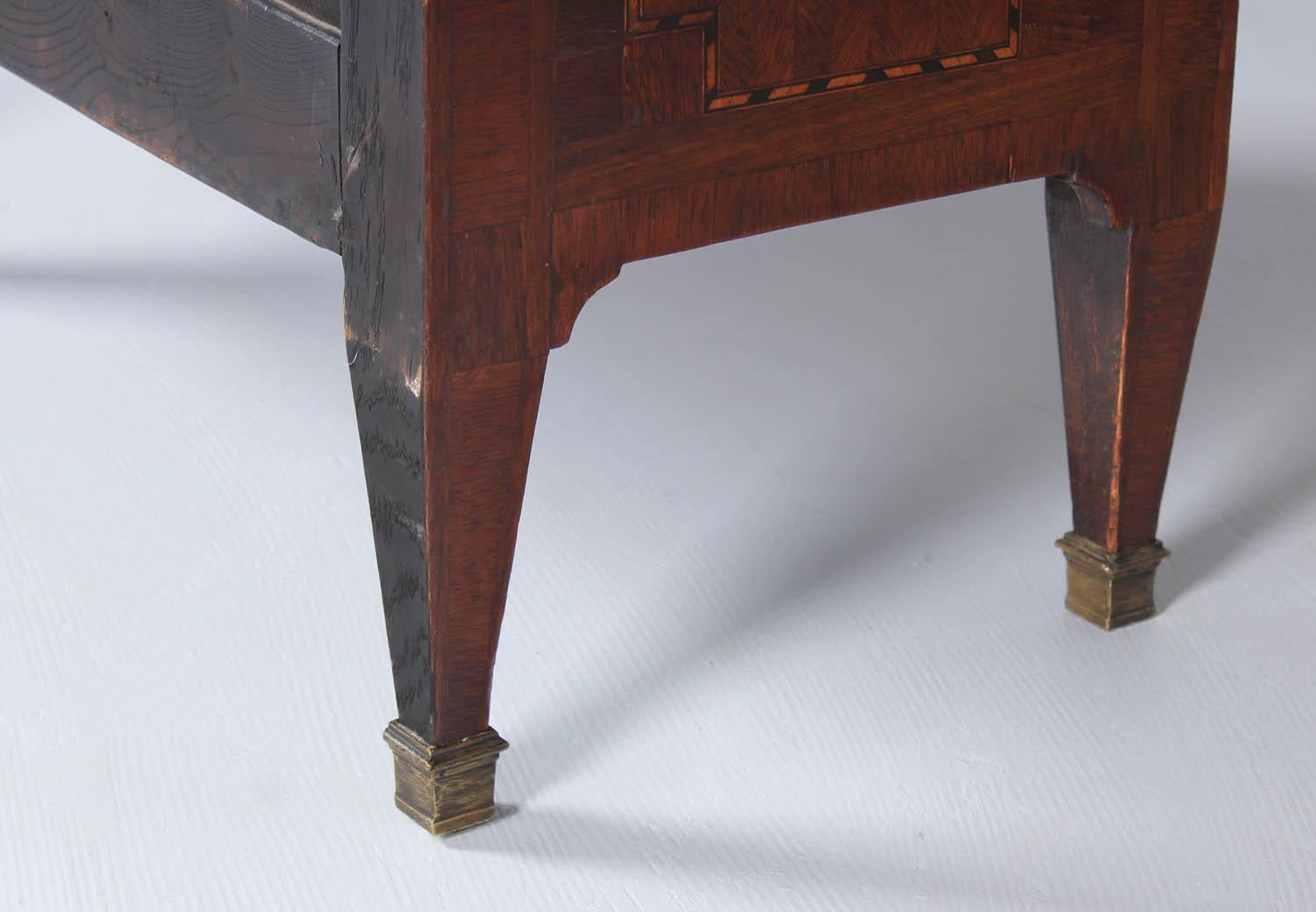 19th Century Very Small Secretary in Louis XVI Style with Marquetry, France 1890 8