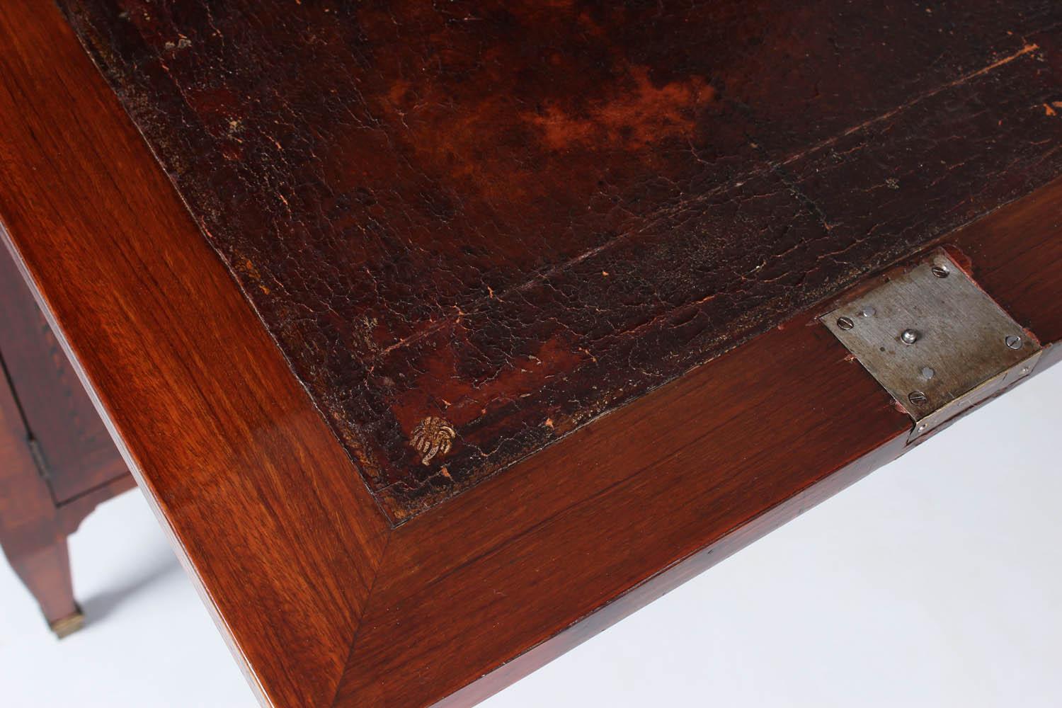 19th Century Very Small Secretary in Louis XVI Style with Marquetry, France 1890 In Good Condition In Greven, DE
