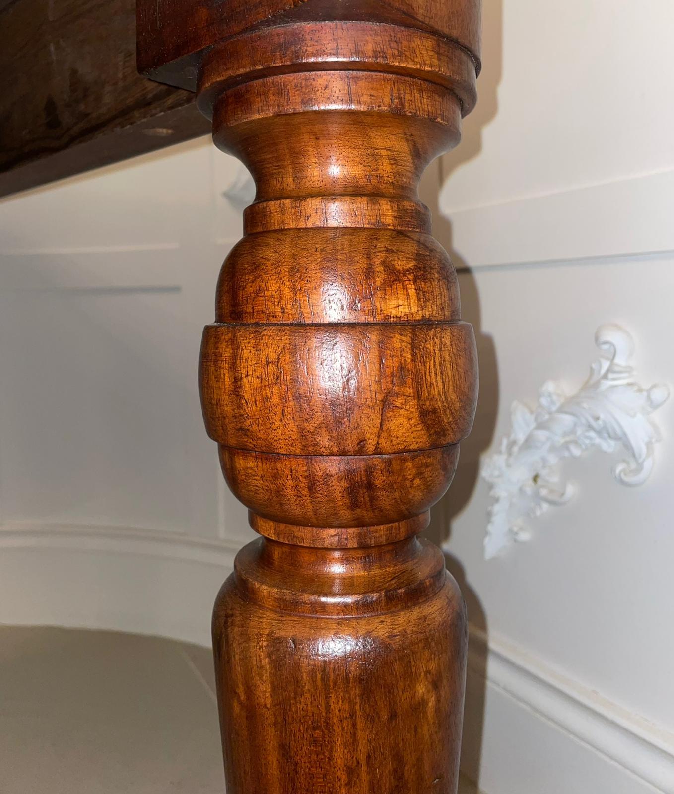 antique mahogany dining table