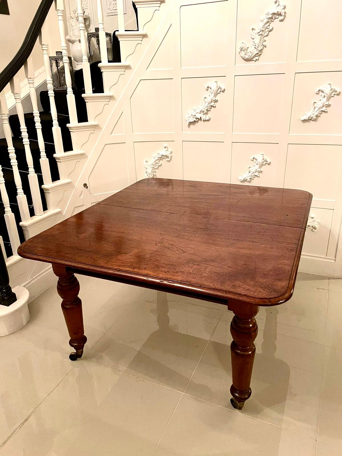 old mahogany table