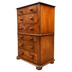 19th century Victorian apprentice chest of drawers
