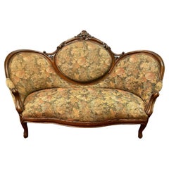 19th Century Victorian Belter Style Canopy or Love Seat, Sofa