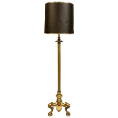 19th Century Floor Lamps 321 For Sale Lea Wooden Floor Standard Standing Lamp